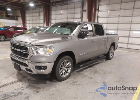 2021 Ram 1500 Big Horn 4X4 5'7 Box z USA, uszkodzony, nr VIN 1C6SRFFT1MN508111